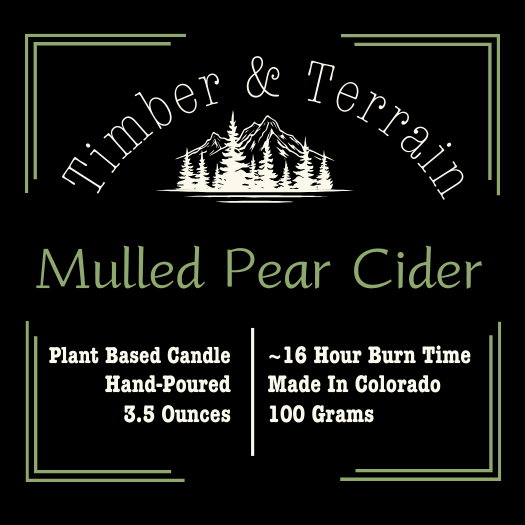 Mulled Pear Cider Plant-Based Candle