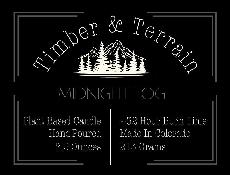 Midnight Fog Plant-Based Candle