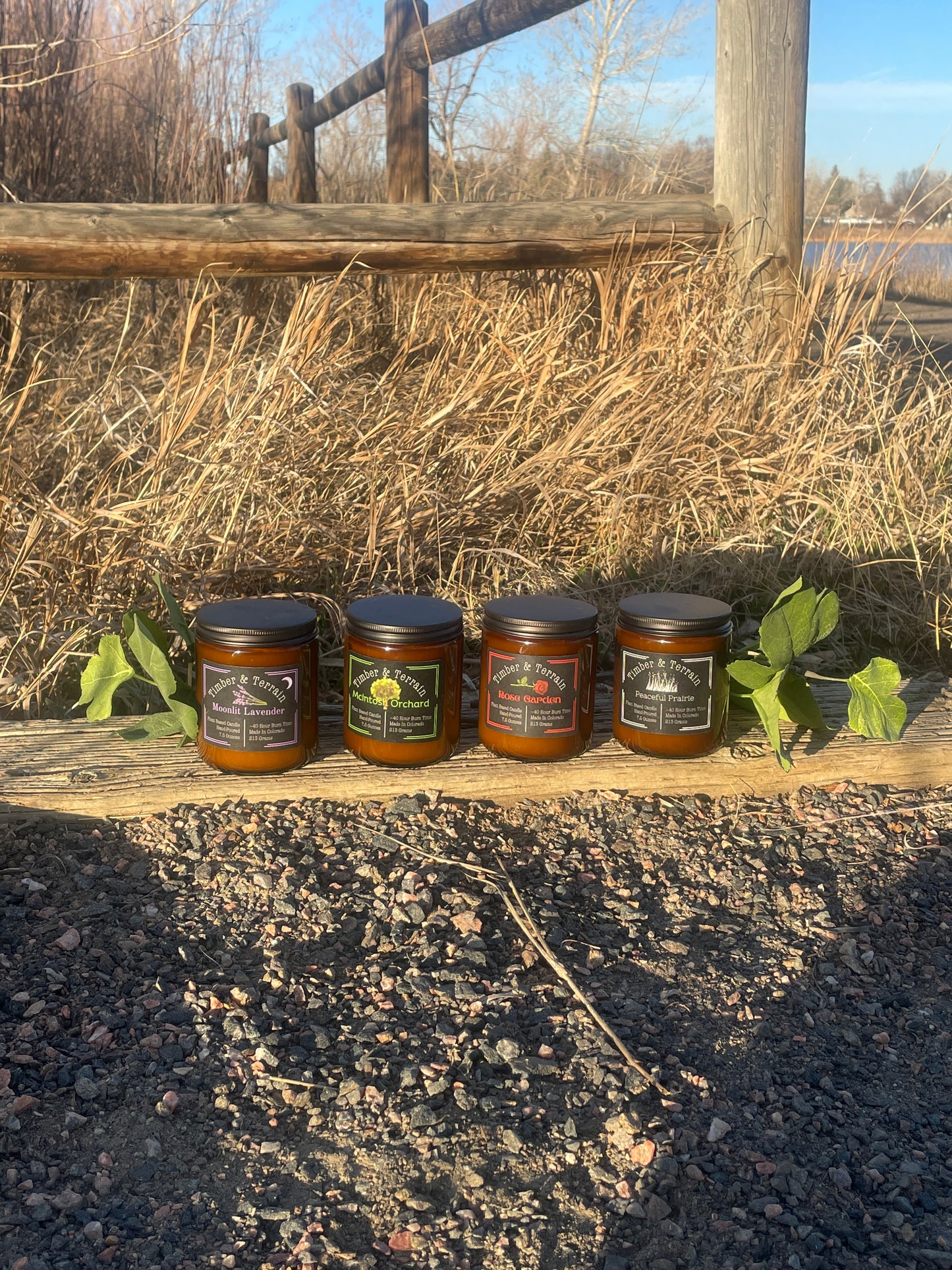 Soy Wax Plant-Based Candle: Spring Collection