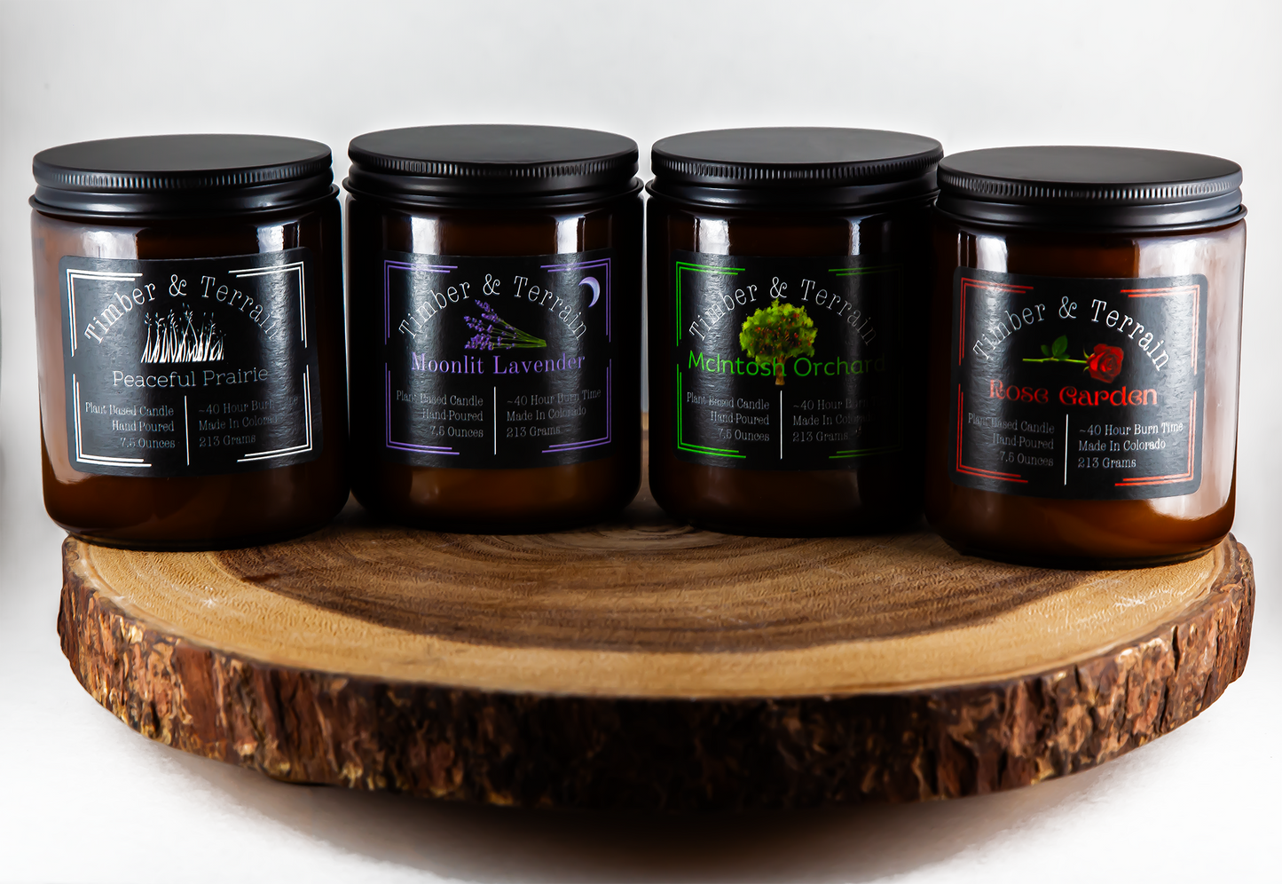 Soy Wax Plant-Based Candle: Spring Collection