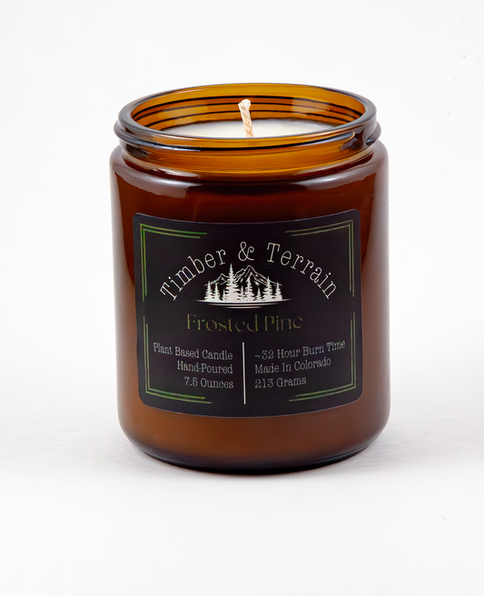 Frosted Pine Plant-Based Candle