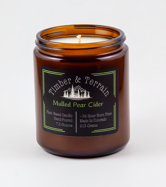 Mulled Pear Cider Plant-Based Candle